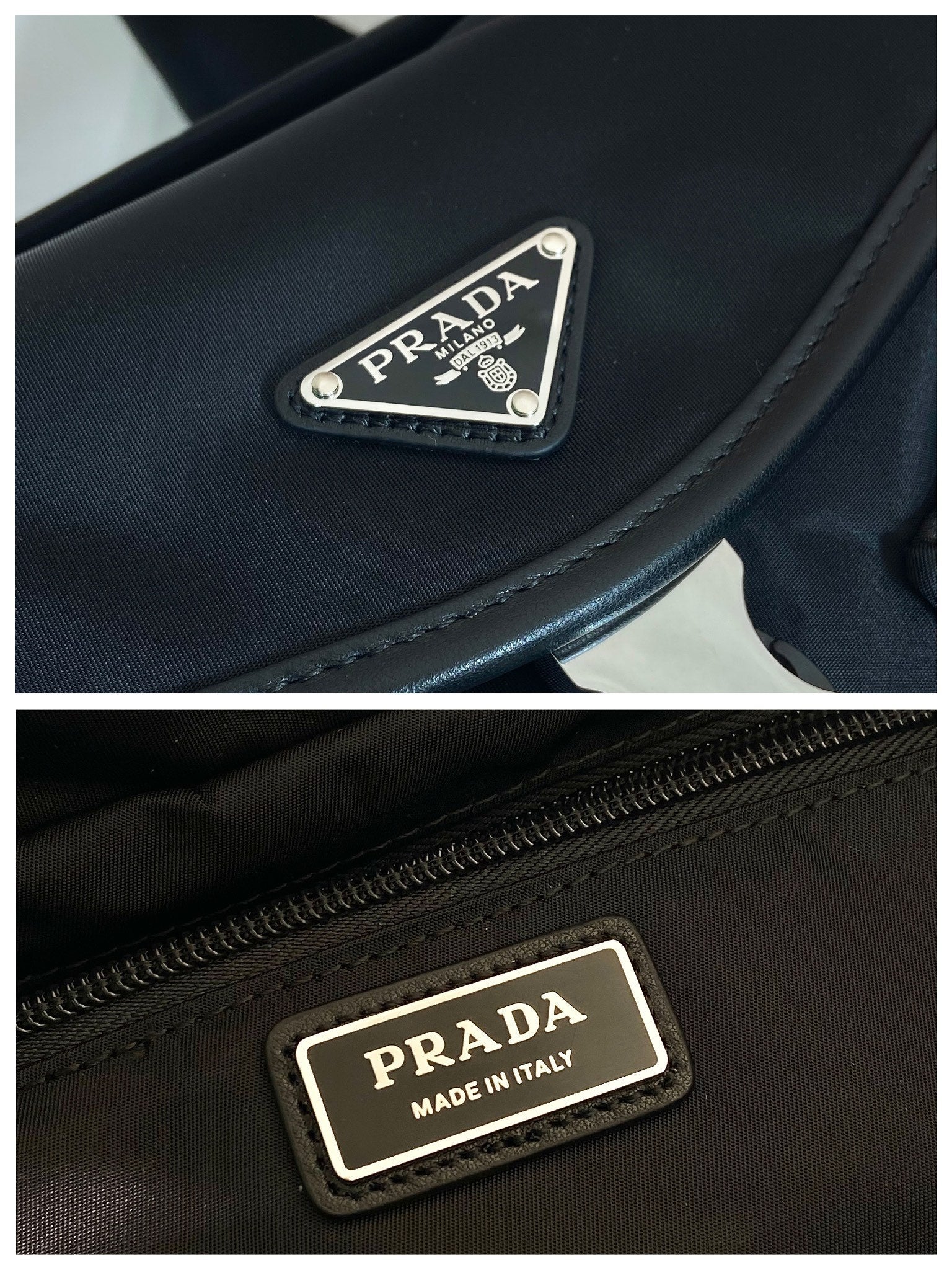 BELT BAG 27 IN BLACK RE-NYLON