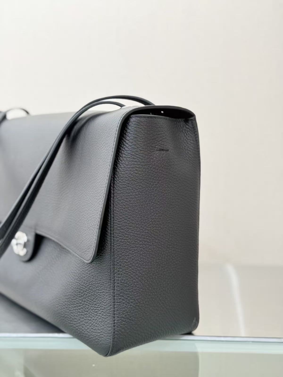 Chanel 2026 Maxi Flap Bag Black Calfskin