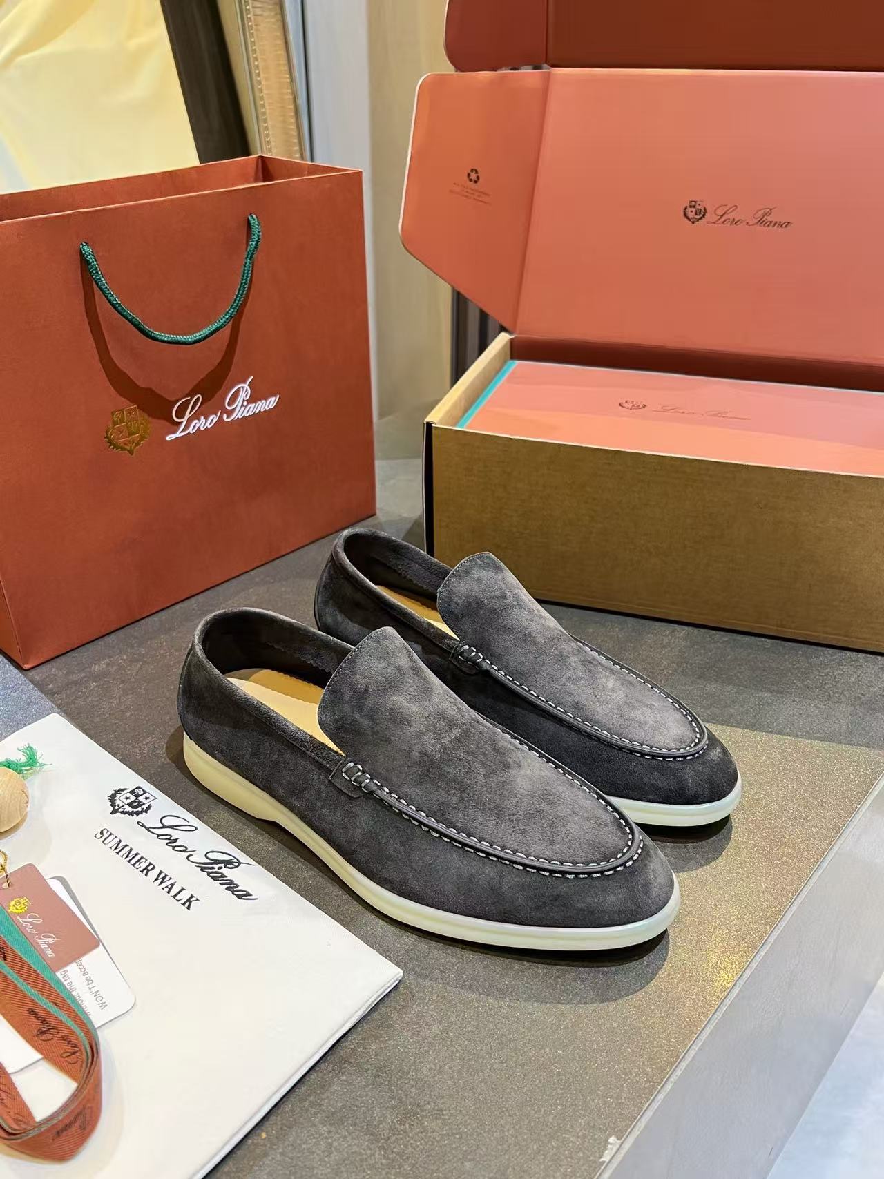 Loro Piana 2026 Summer Walk Loafer Suede 921953