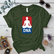 Spiritual DNA T-Shirt Mockup Military Green
