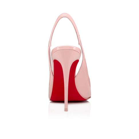 CL Pumps Hot Chick 100 mm Rosy/lin Rosy Patent leather