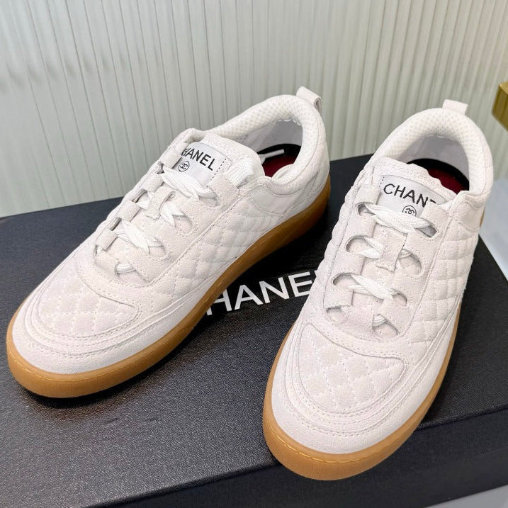 Chanel 2026 26A Quilted Sneakers Suede 986957