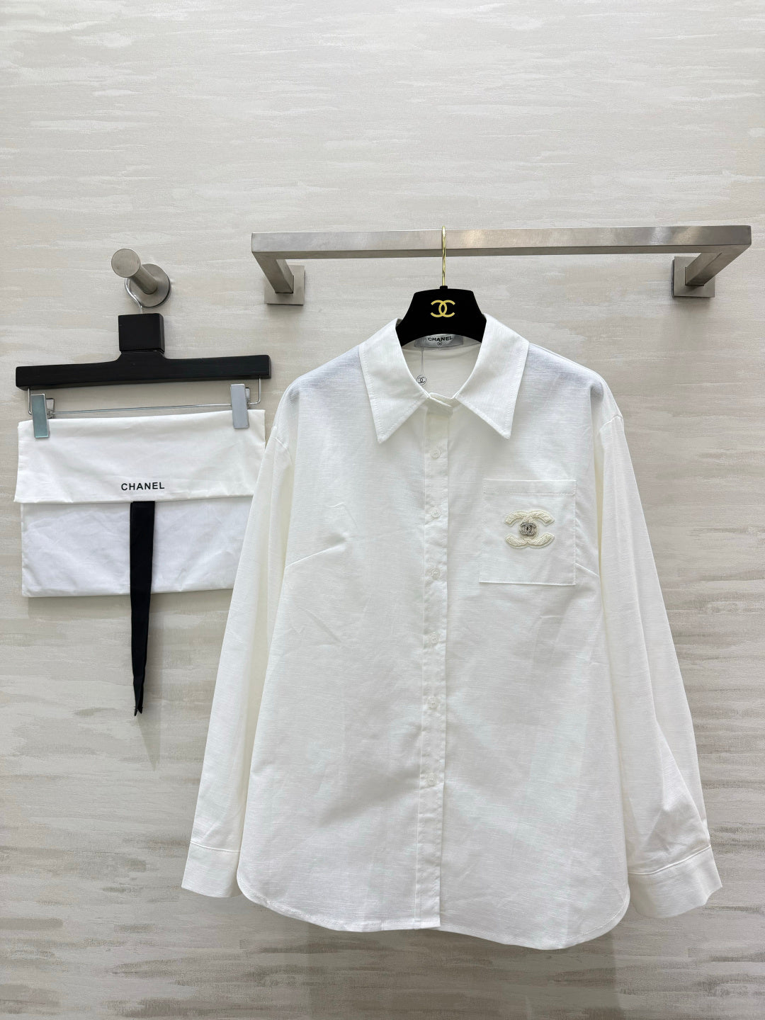 Chanel 2026 Shirt Three-Color Cotton 422142