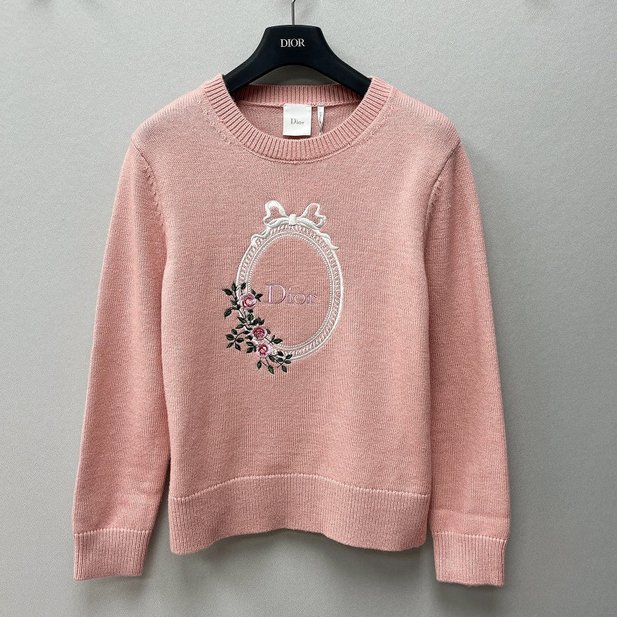 Dior 2026 Médaillon Embroidered Sweater Knit 444076