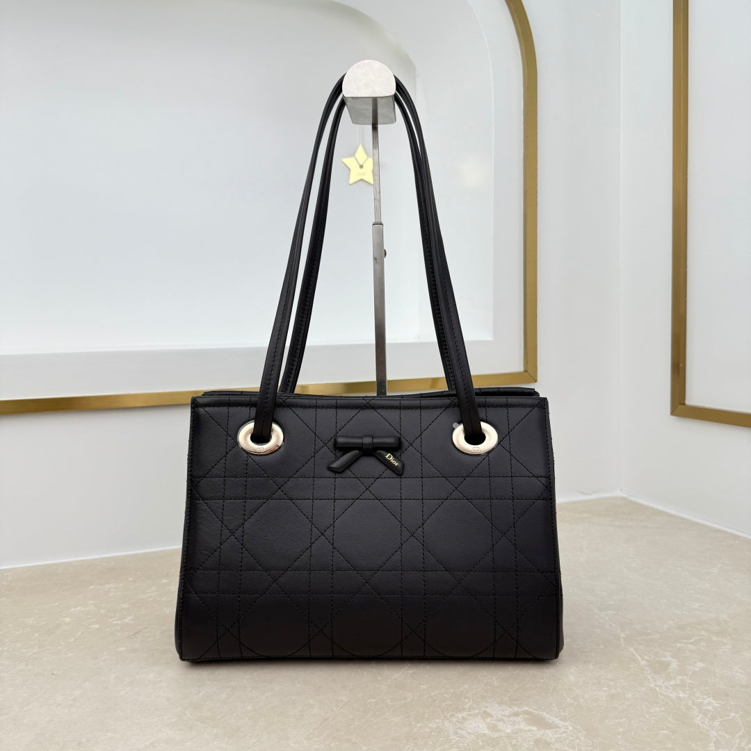 Dior 2026 Promenade Bag 27cm Canvas Suede Leather