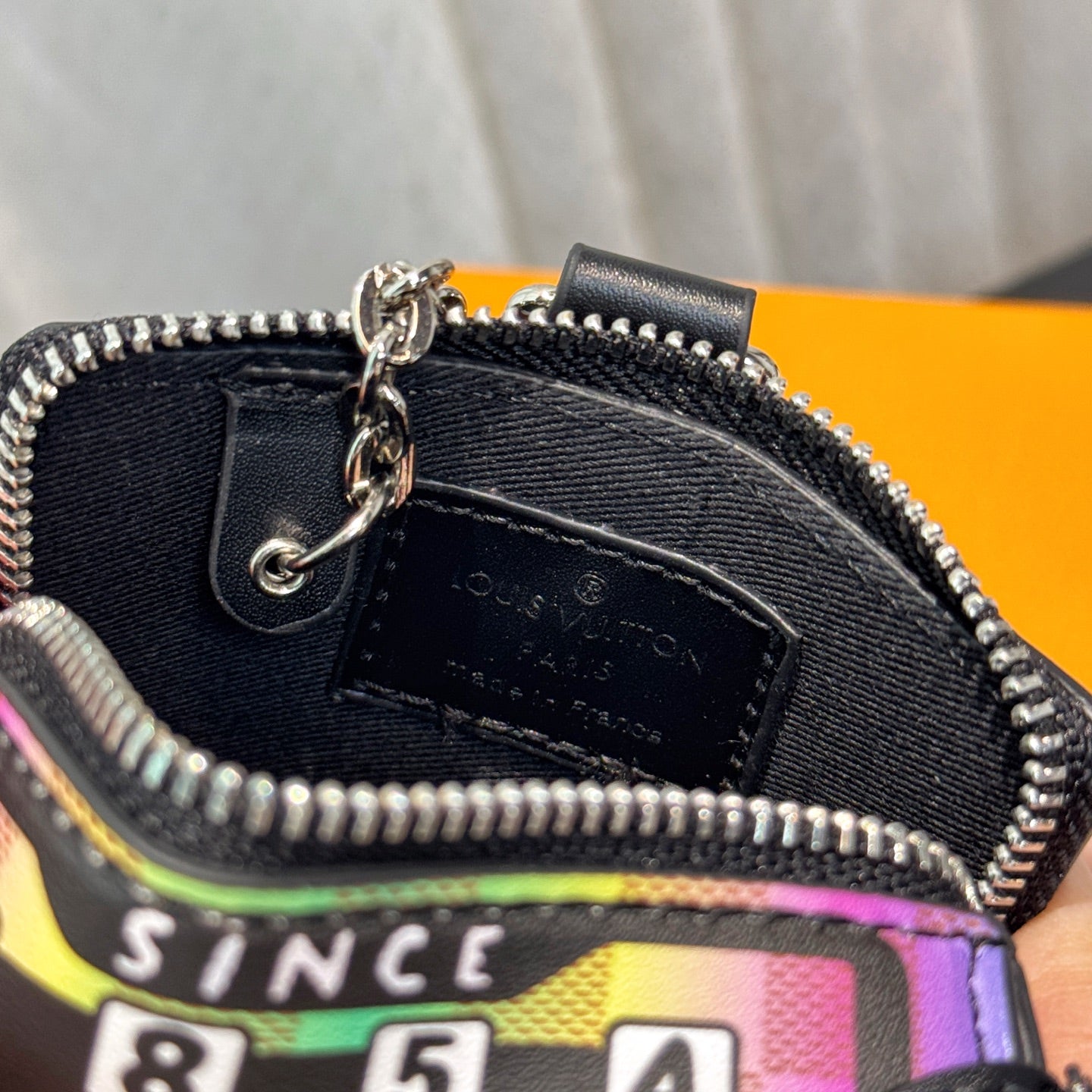 Louis Vuitton LV Stereo Bag Charm Leather