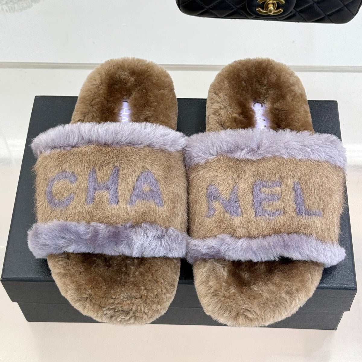 Chanel 2026 Flat Sandals Wool 188301