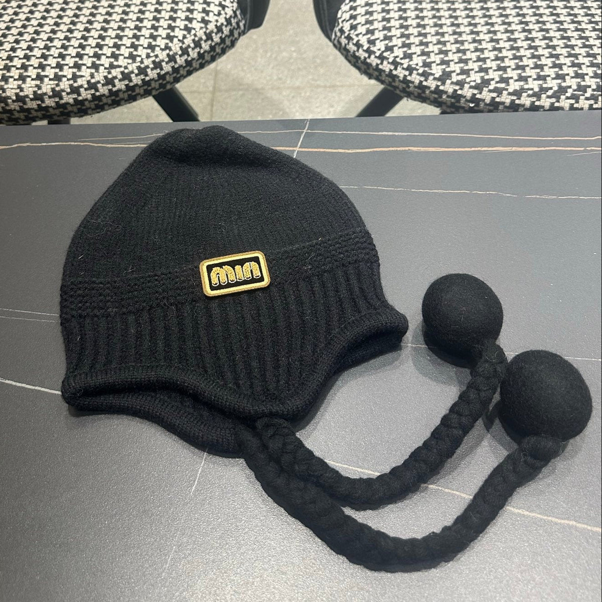 MiuMiu 2026 Beanie Hat Knit 550248