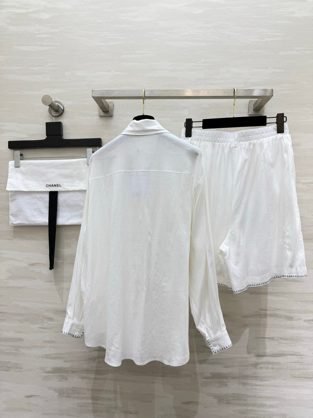 Chanel 2026 Set White And Black Cotton 414195