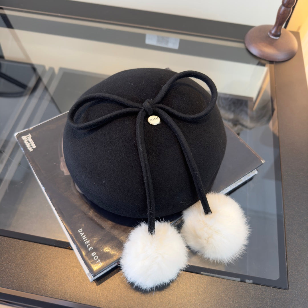Miumiu 2026 Cashmere Bucket Hat 565775