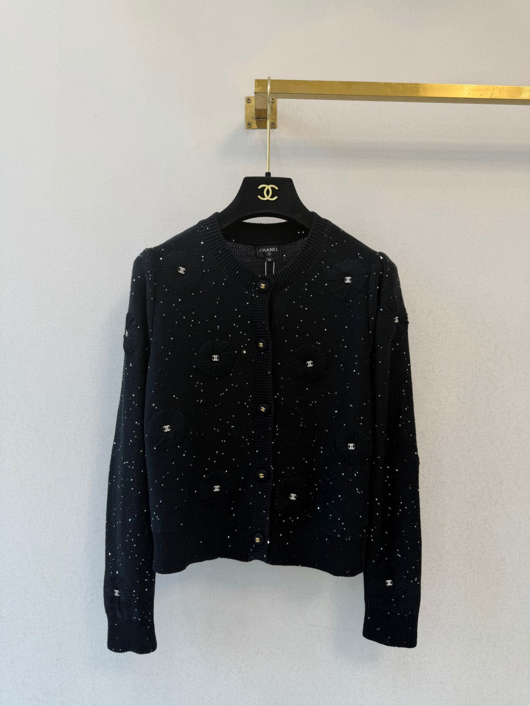 Chanel 2026 Flower Knit Cardigan Wool 423077