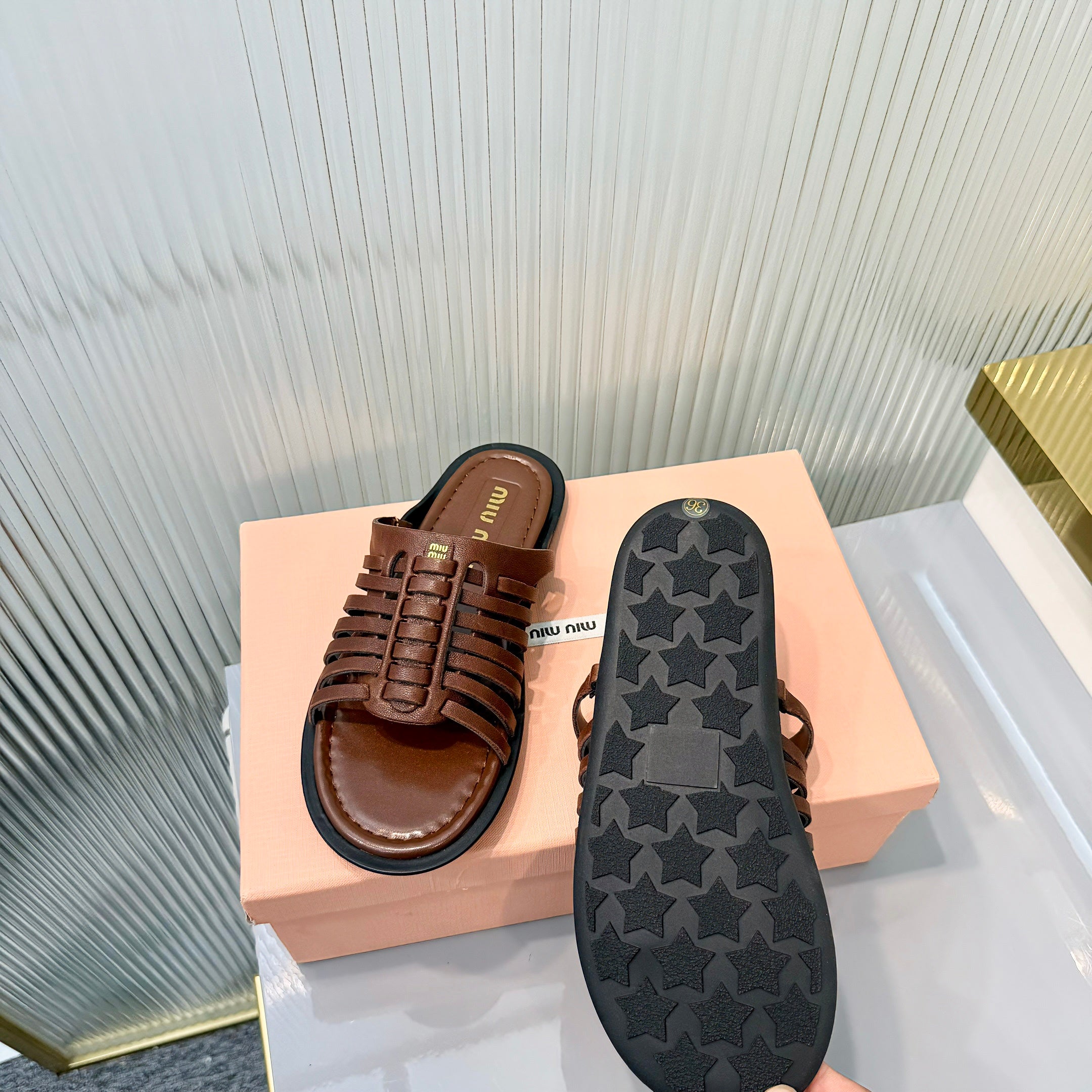 Miumiu 2026 Slipper Nappa Leather 924434