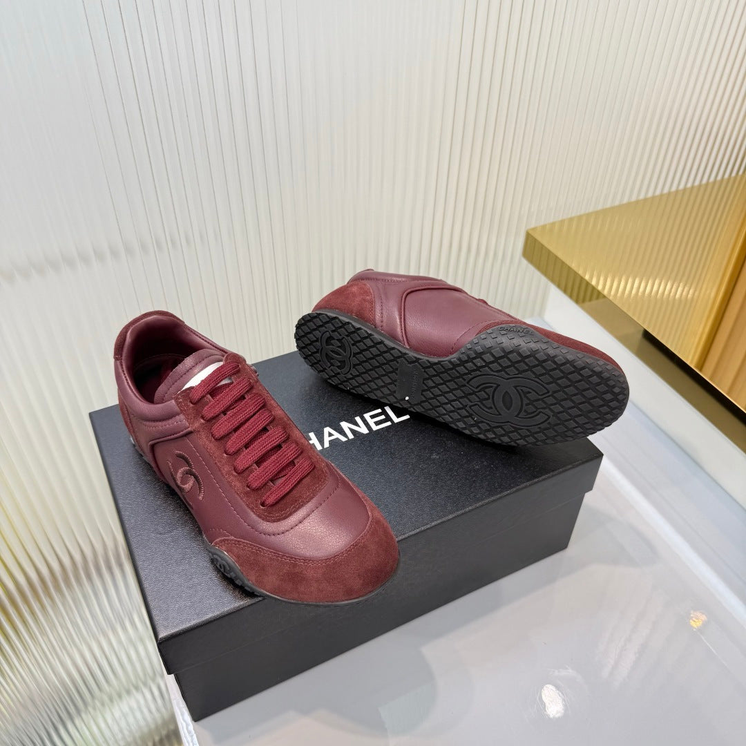 Chanel 2026 Low-Top Gum Sole Sneakers Suede 986881