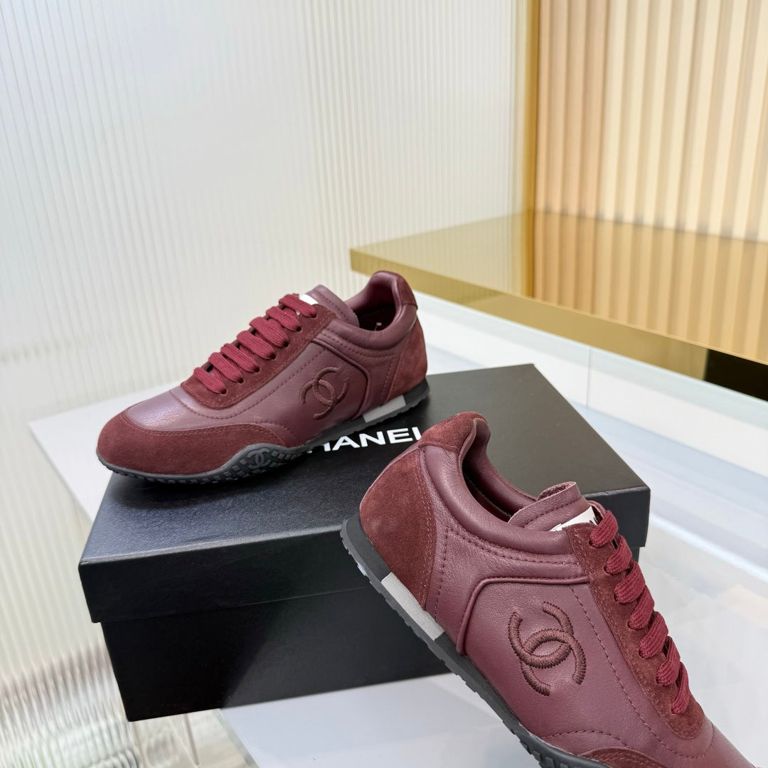 Chanel 2026 Low-Top Gum Sole Sneakers Suede 986881