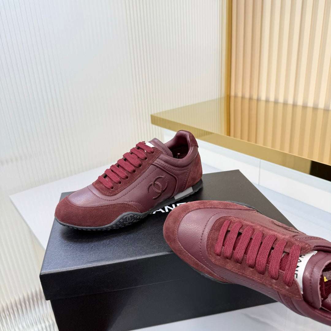 Chanel 2026 Low-Top Gum Sole Sneakers Suede 986881