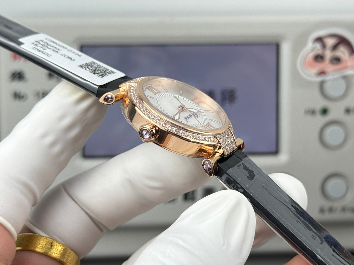 Chopard Imperiale 29mm Pink Gold Case Diamond Bezel