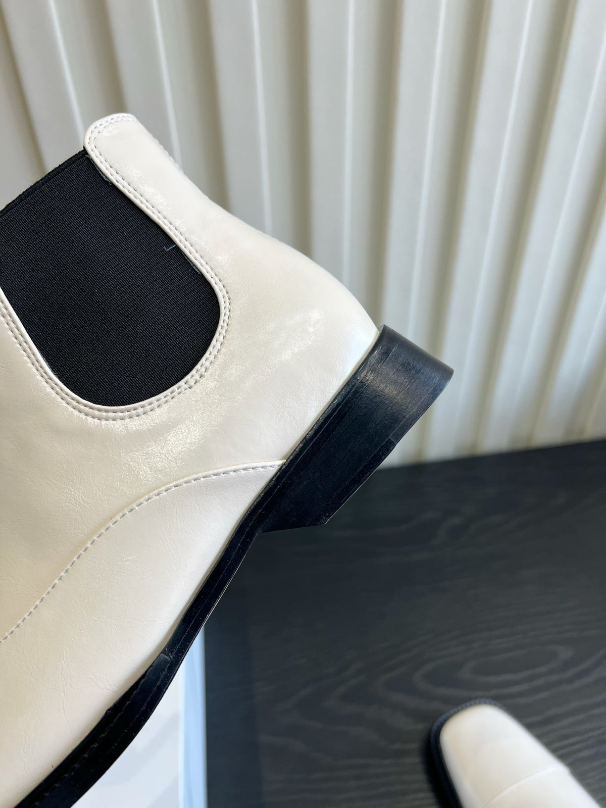 Chanel 2026 Square Toe Chelsea Boots Leather 197878