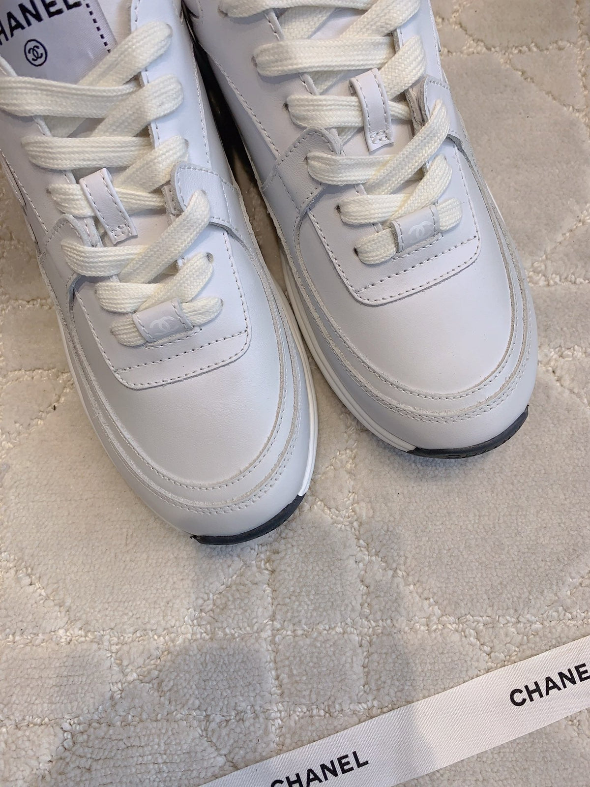 Chanel 2026 Platform Sneakers Leather 183768