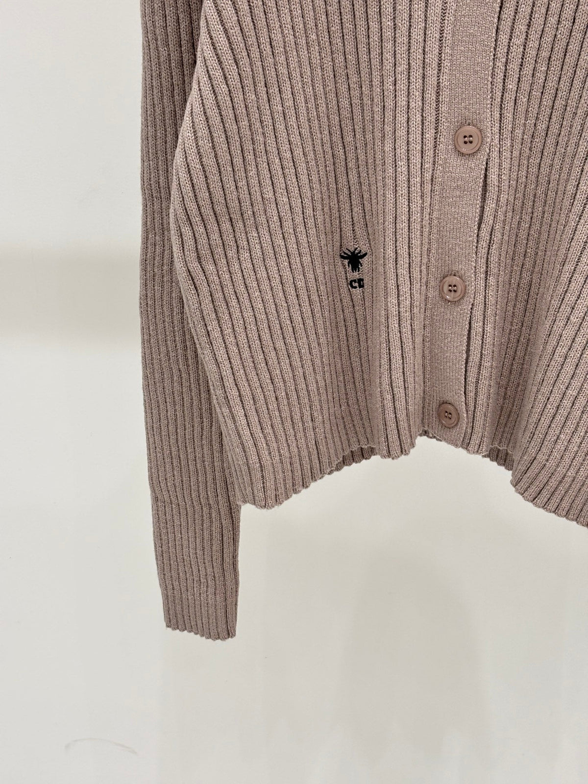 Dior 2026 Turtleneck Button-Down Cardigan Wool 431810