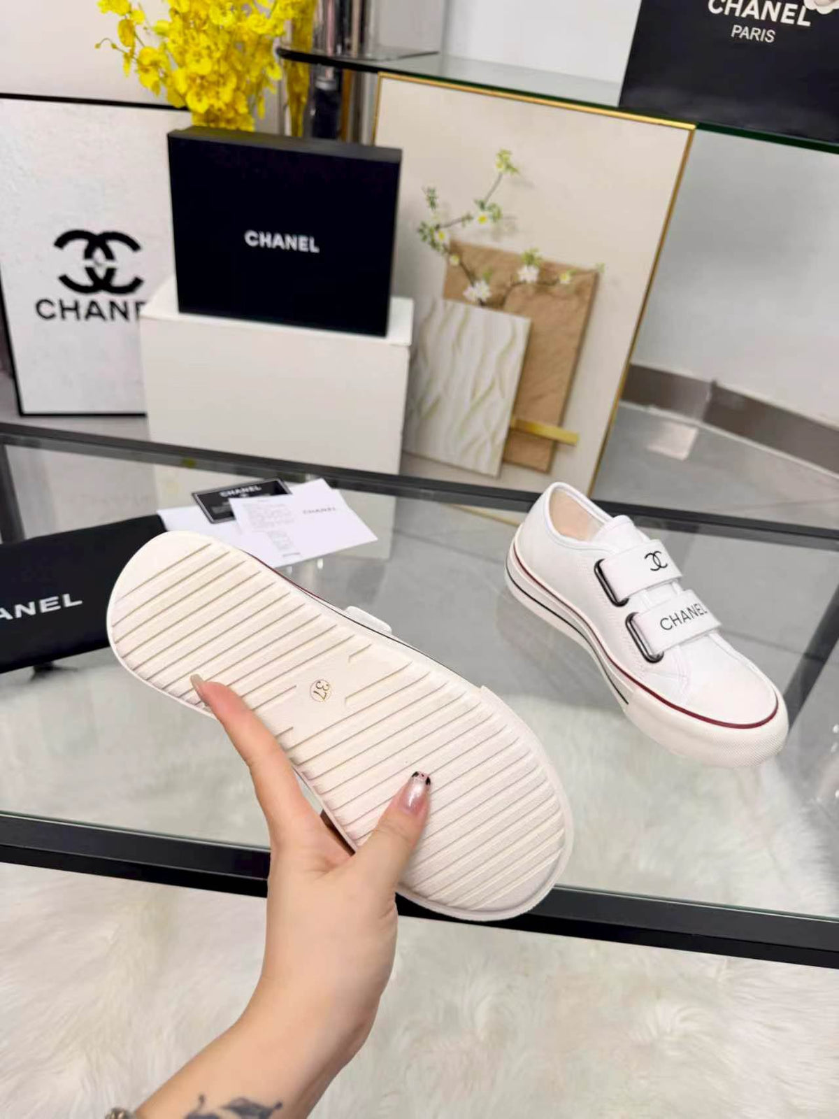 Chanel 2026 Low-Top Sneakers Leather Wool 191144