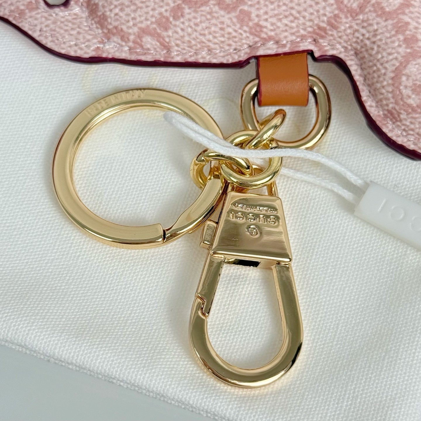 Gucci Dog-shaped  Light Pink Bag Charm