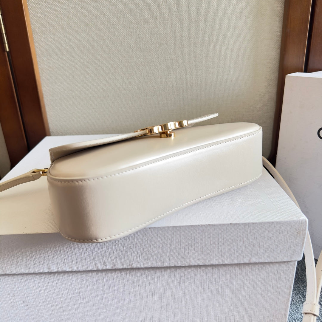 Celin Teen Lola 20 Cream Calfskin