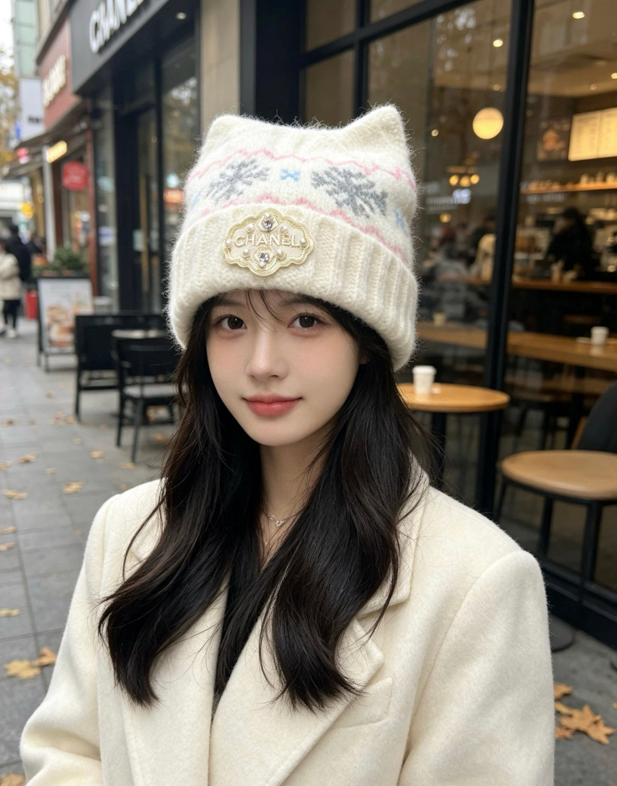 Chanel 2026 Cat-Ear Hat Knit 566067