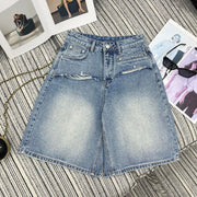 Prada 2026 Short Jean Light Blue Cotton 650231
