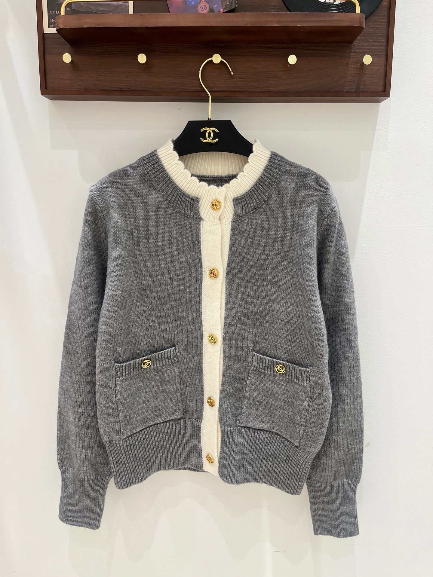 Chanel 2026 Knitted Cardigan Multicolor Wool 244052