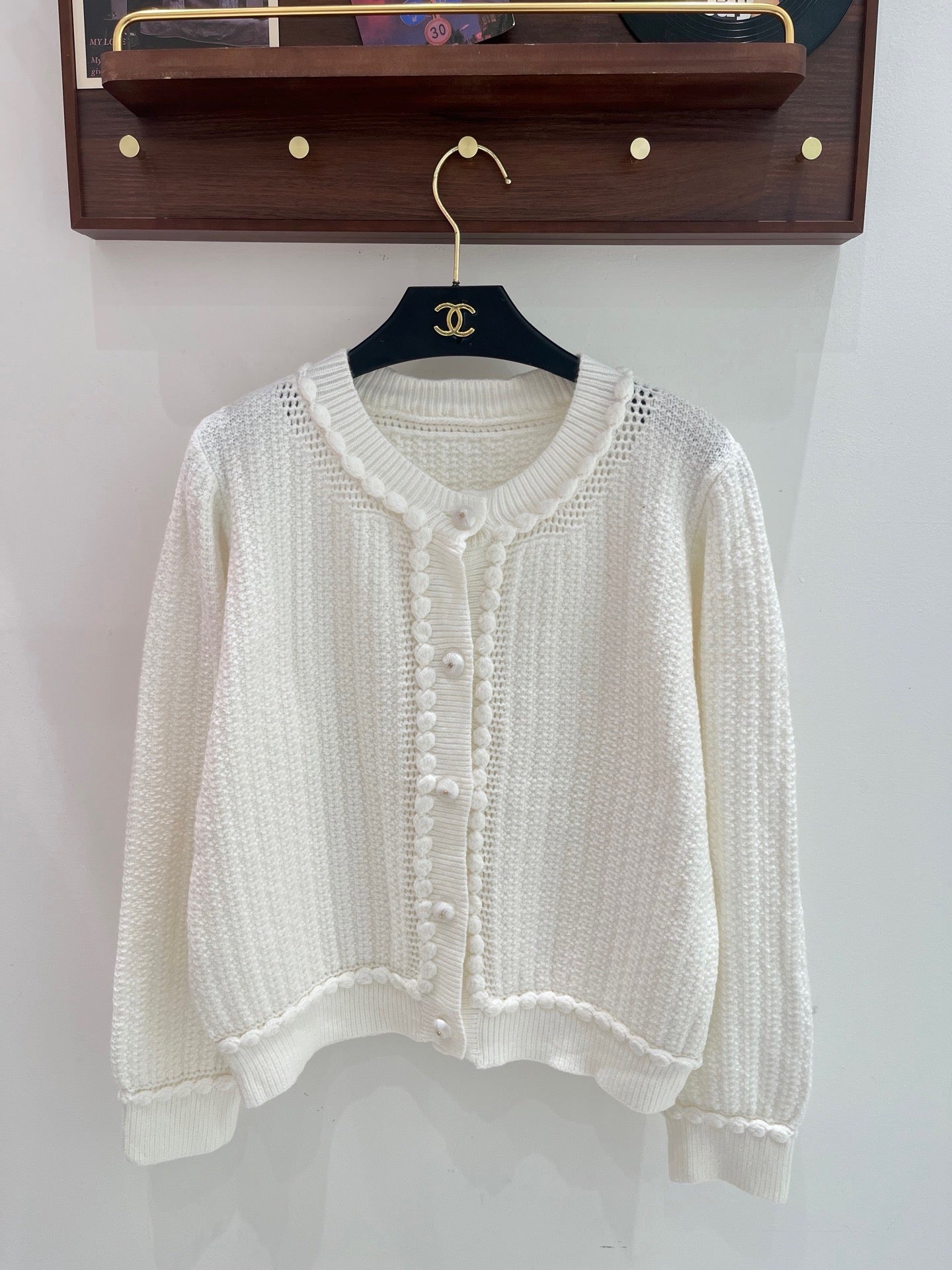 Chanel 2026 Knit Cardigan Wool 244087