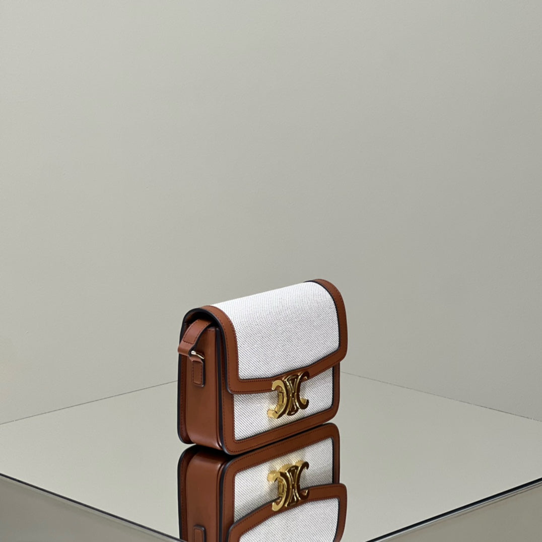 CLASSIQUE TRIOMPHE 22 CALFSKIN NATURAL TAN