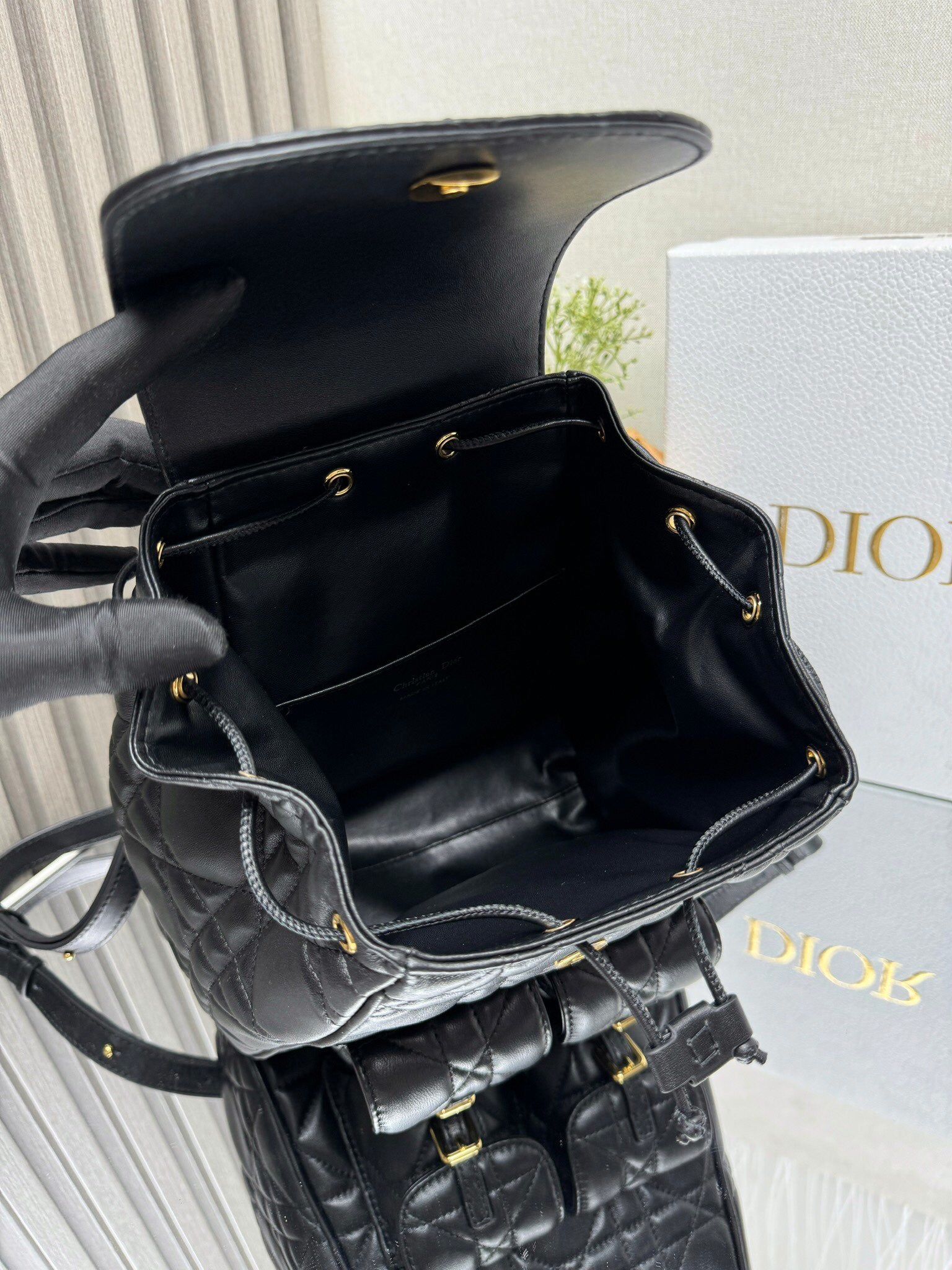 Dior 2026 Caro Backpack Lambskin