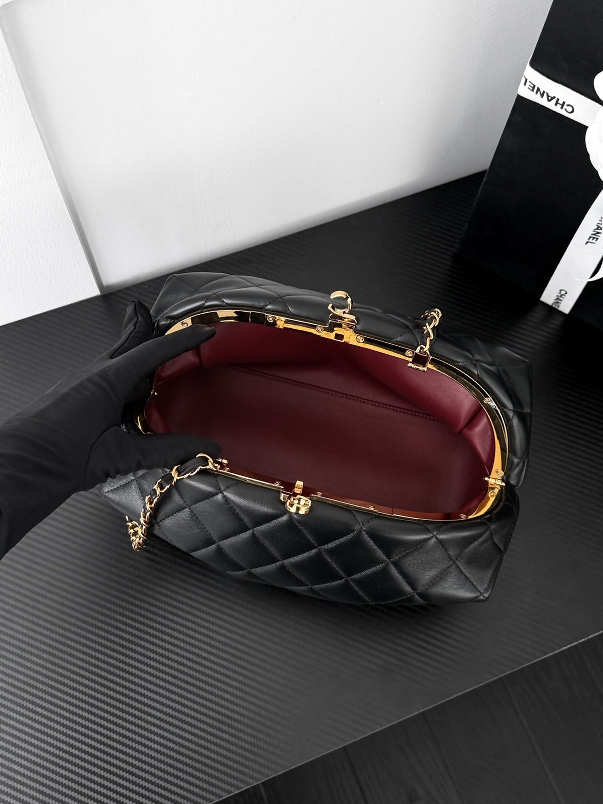 Chanel 2026 Clutch With Strap 27cm Ponyhair And Lambskin